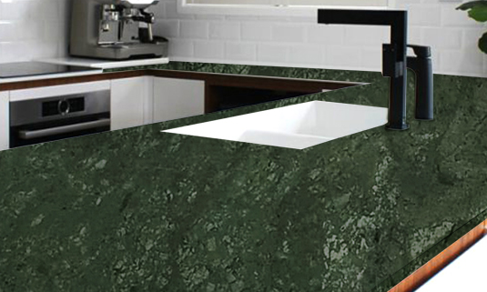 Green Marble for Kitchen Countertops