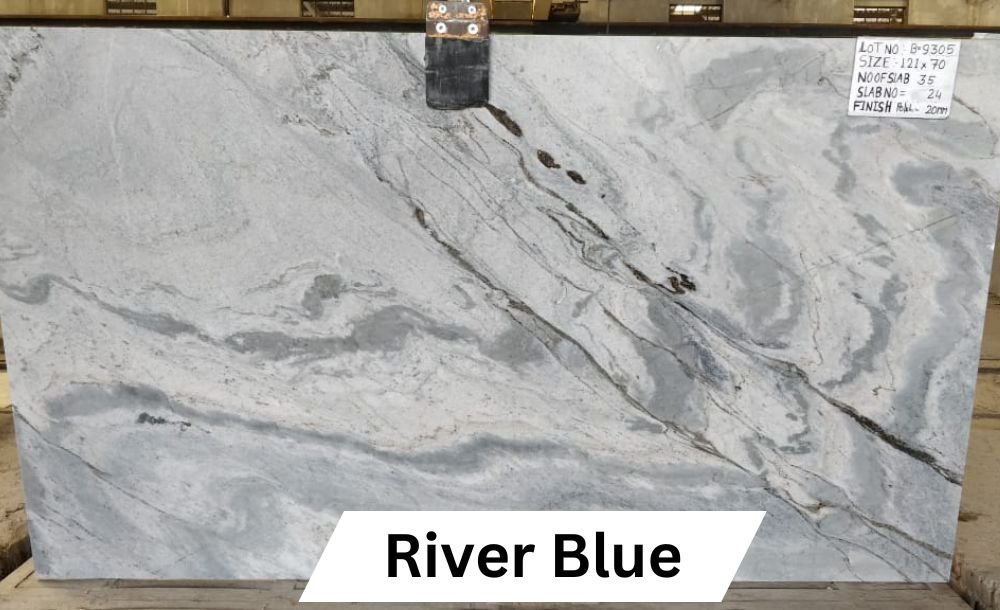 River Blue polished