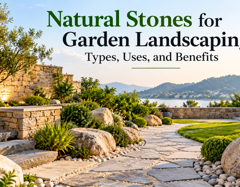 Natural Stone Garden Landscaping